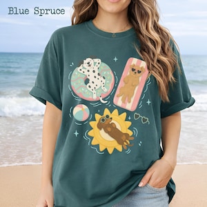 Lustiges Sommer-Hundehemd, Strand-Hundeliebhaber-T-Stück, niedliches Hundelachen-Hemd, Hundemama-Sommer-T-Stück, Ferienhund-Grafik-T-Shirt