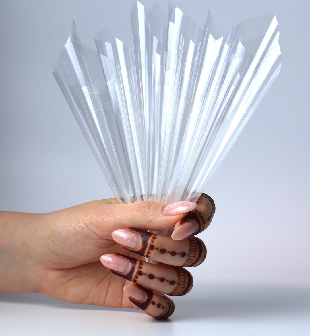 Empty Prerolled Hand Rolled Cellophane Henna Cones Applicator