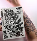 The Last Of Us  Temporary Tattoos | Joel Stencils TLOU Merch Tattoos, Ellie Williams Stickers Fake Tattoos Long Lasting 1-2 Weeks product logo