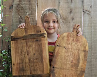 French styled primitive cheese & bread boards! Medium and LARGE Rustic, handmade cutting boards- Primitive/rustic kitchen decor