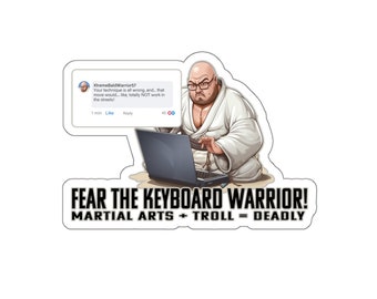 Guerrero del teclado Pegatina