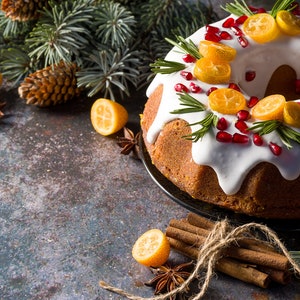Christmas cupcake | Orange-lemon cupcake | Good idea for Christmas Sweets | Sweets recipe PDF | Christmas Baking Recipes | Holiday Cooking