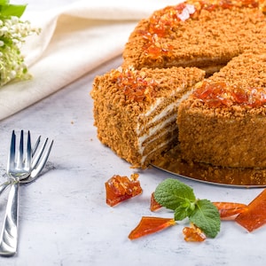 Caramel cake Recipe | Caramelle | Christmas Baking Recipes Holiday Cooking Download Digital recipe | Sweets recipe PDF | Cooking tutorial