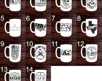 FAFO Coffee Mugs