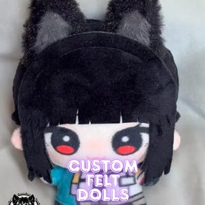 Custom Felt Doll, Custom 10cm Doll, Custom Special Doll, 10cm Cute Doll, Picture Custom Doll