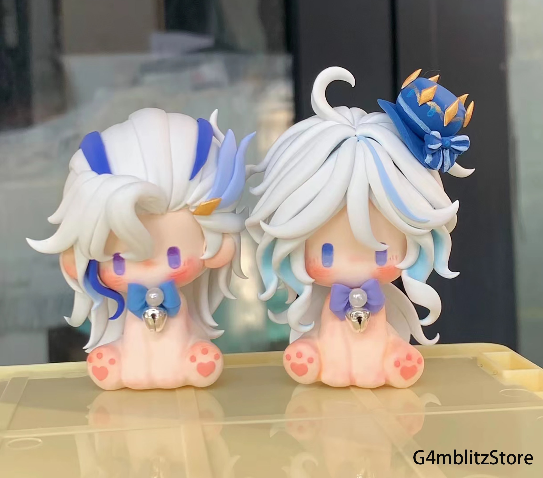 ユニークな粘土製人形 原神 フリナ 粘土人形、上里綾人、ヌーヴィレット、ヌーヴィレット