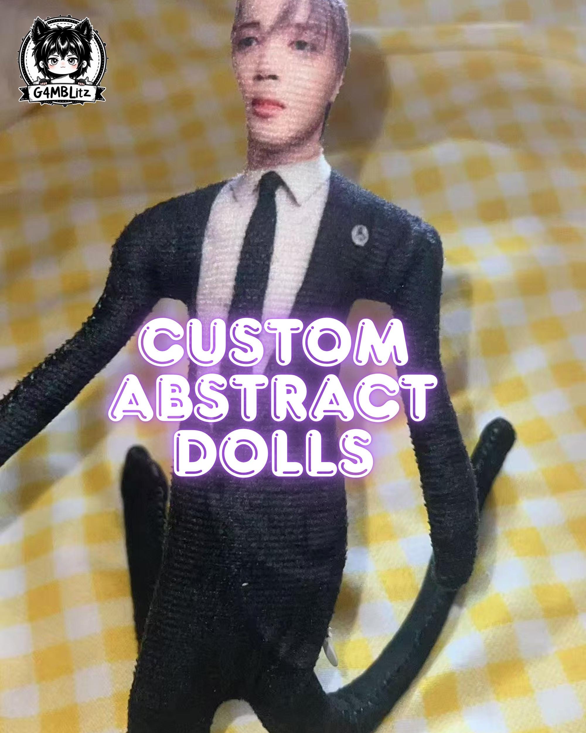 Custom Abstract Dolls, Custom Thin Strip Dolls, Custom Any Character ...