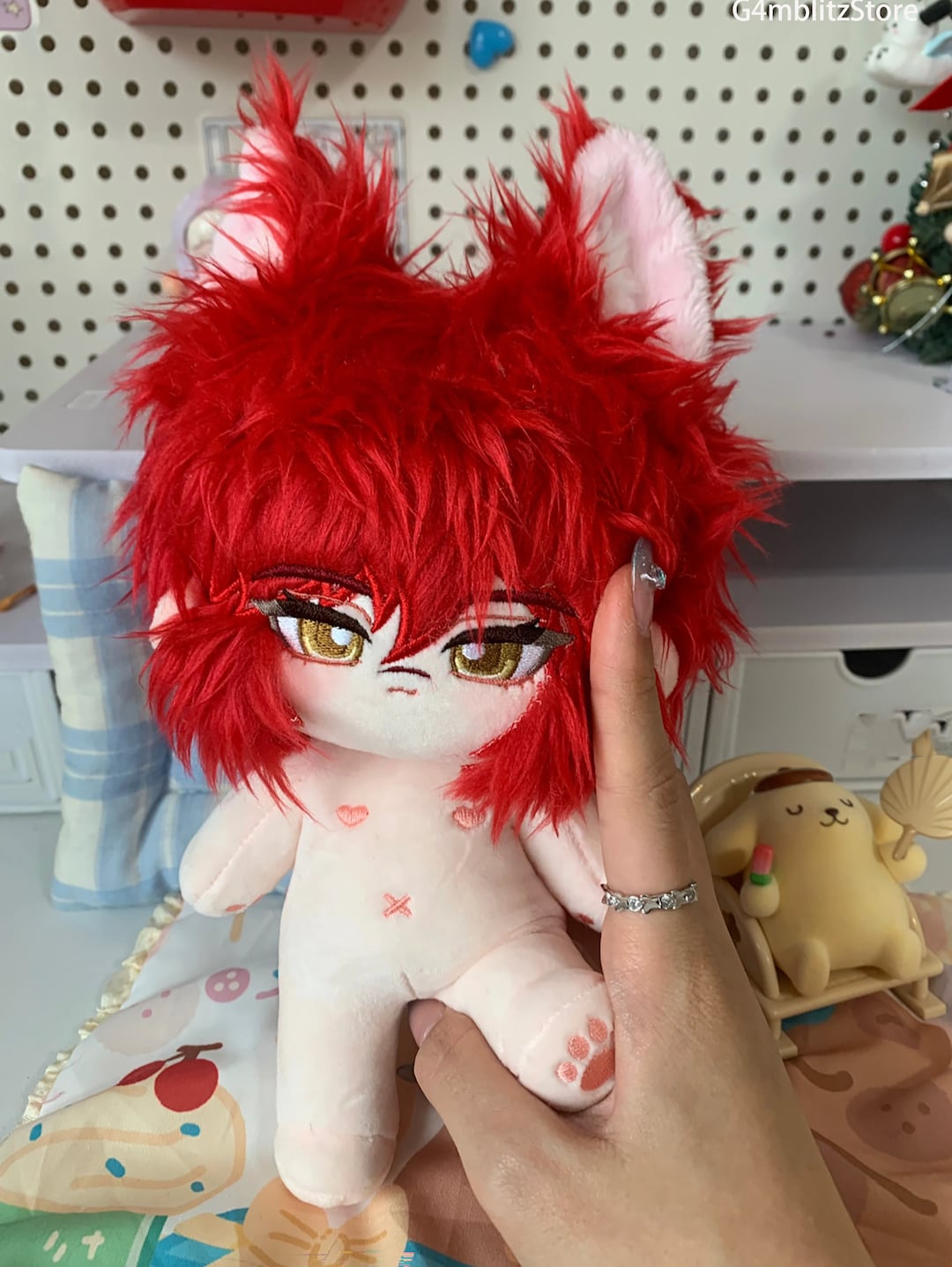 Custom Sonic Plush Commission