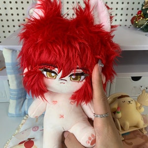 High Quality Custom Plush Dolls, Custom OC Dolls,Plush Commissions, Picture Custom Plush Dolls,Anime Commission Push,Genshin Plush Doll 20cm