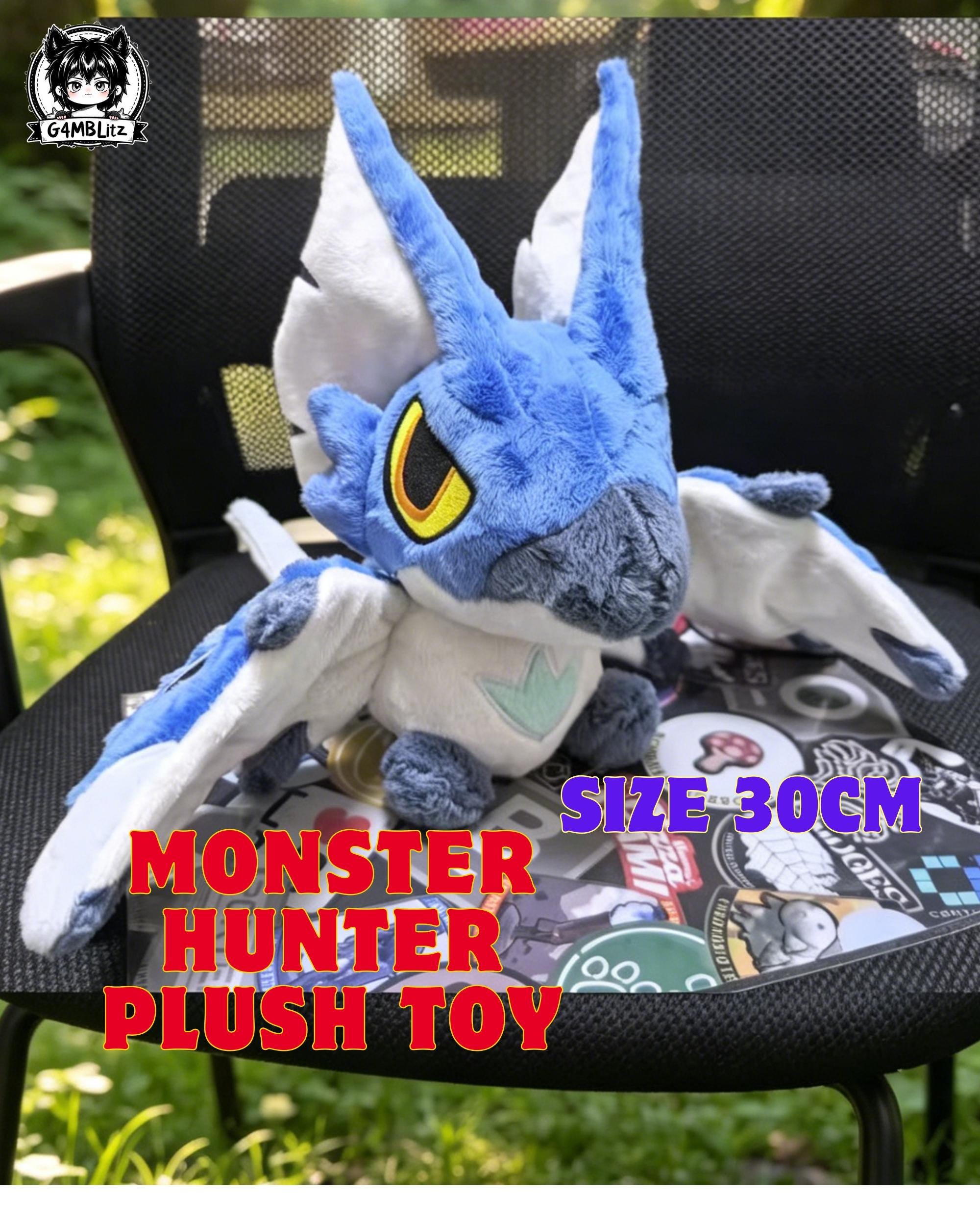 子供の縫いぐるみですMh Monster hunter plush - Etsy 日本