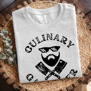 Hobby Graphic Shirt, Culinary Gangster T-Shirt, Chef Shirt Cool Culinary Lover Tee, Cook's Gift Casual Top, Unisex Graphic Shirt, Foodie Tee