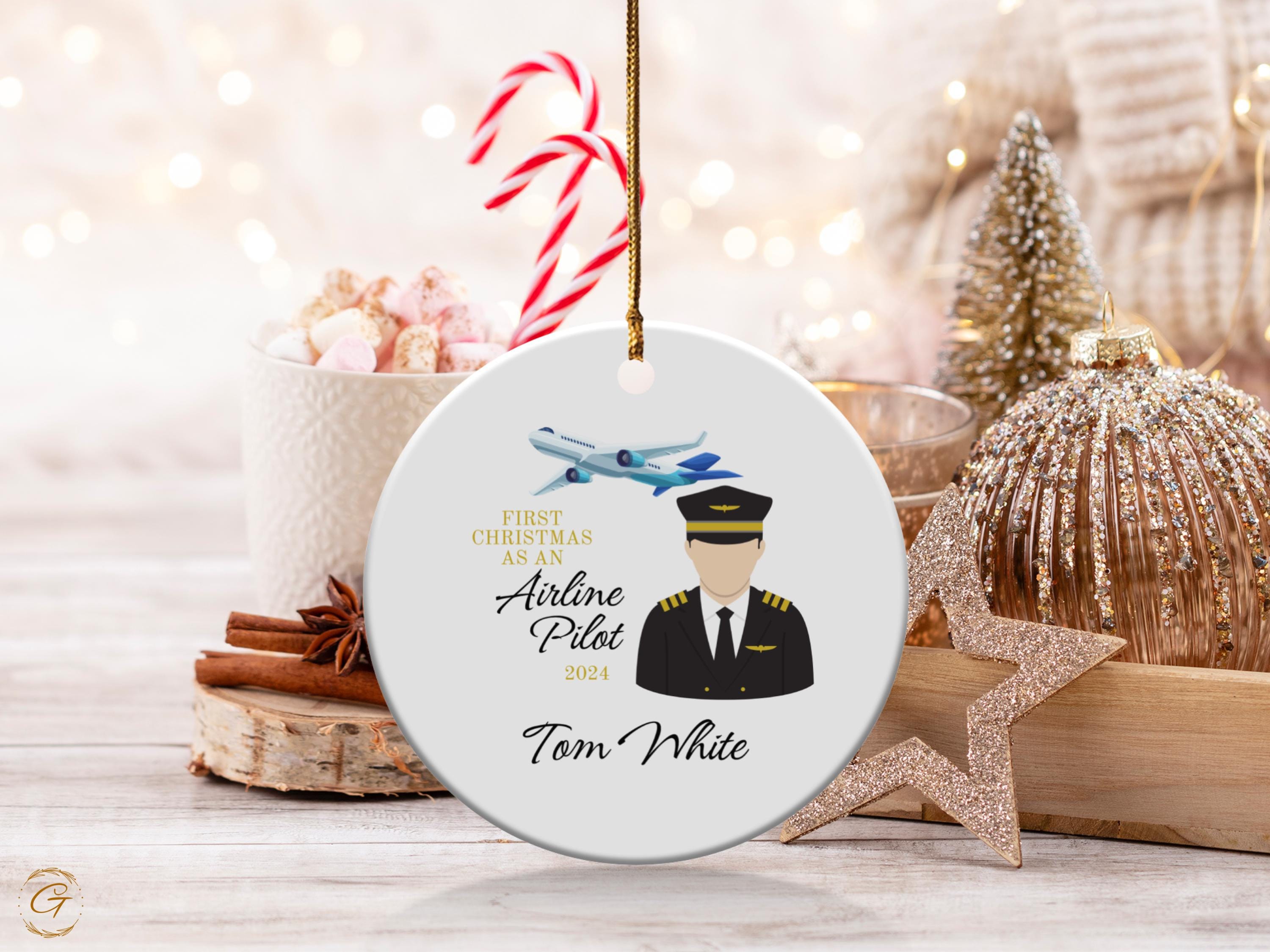 パーソナライズされた航空パイロットとしての初めてのクリスマス