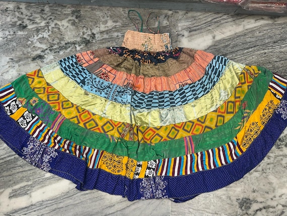 Alibaba Veste Indienne Femme Robe Jupe En Soie En 1, Longue Jupe