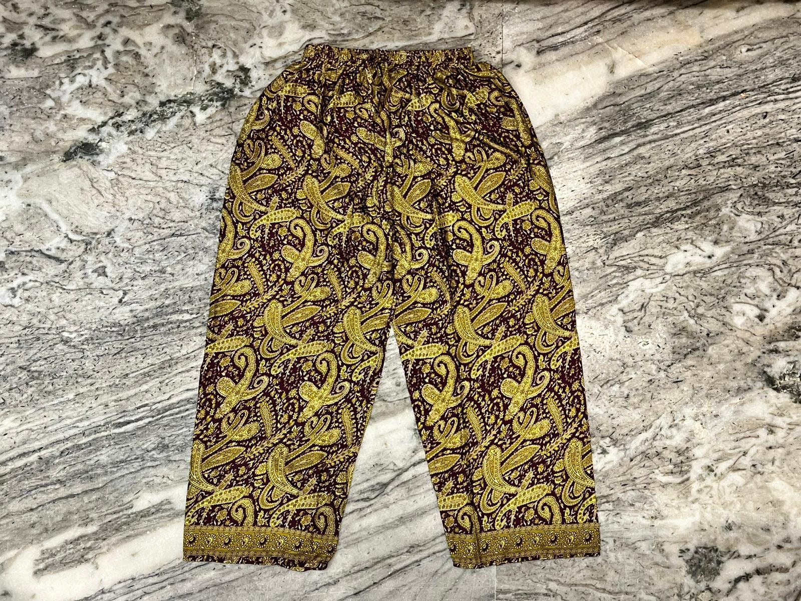 Silk Wrap Pants UK
