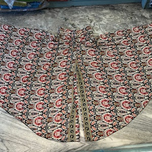Handmade Silk Palazzo Pants: Bohemian Wide Leg Trousers