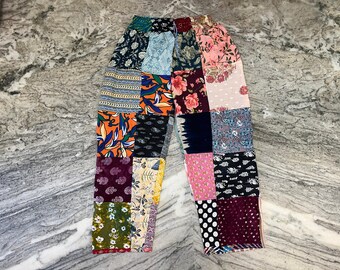 Men's Women's Cotton Summer Funky Hippy Trouser, Unisex Boho