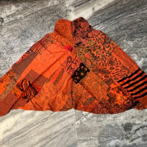 Cotton Alibaba Harem Pants / Unisex Patchwork Aladdin Mens Yoga Pants / Boho Alibaba Yoga Afghani Pants / Comfy Hippie Yoga Harem Pants