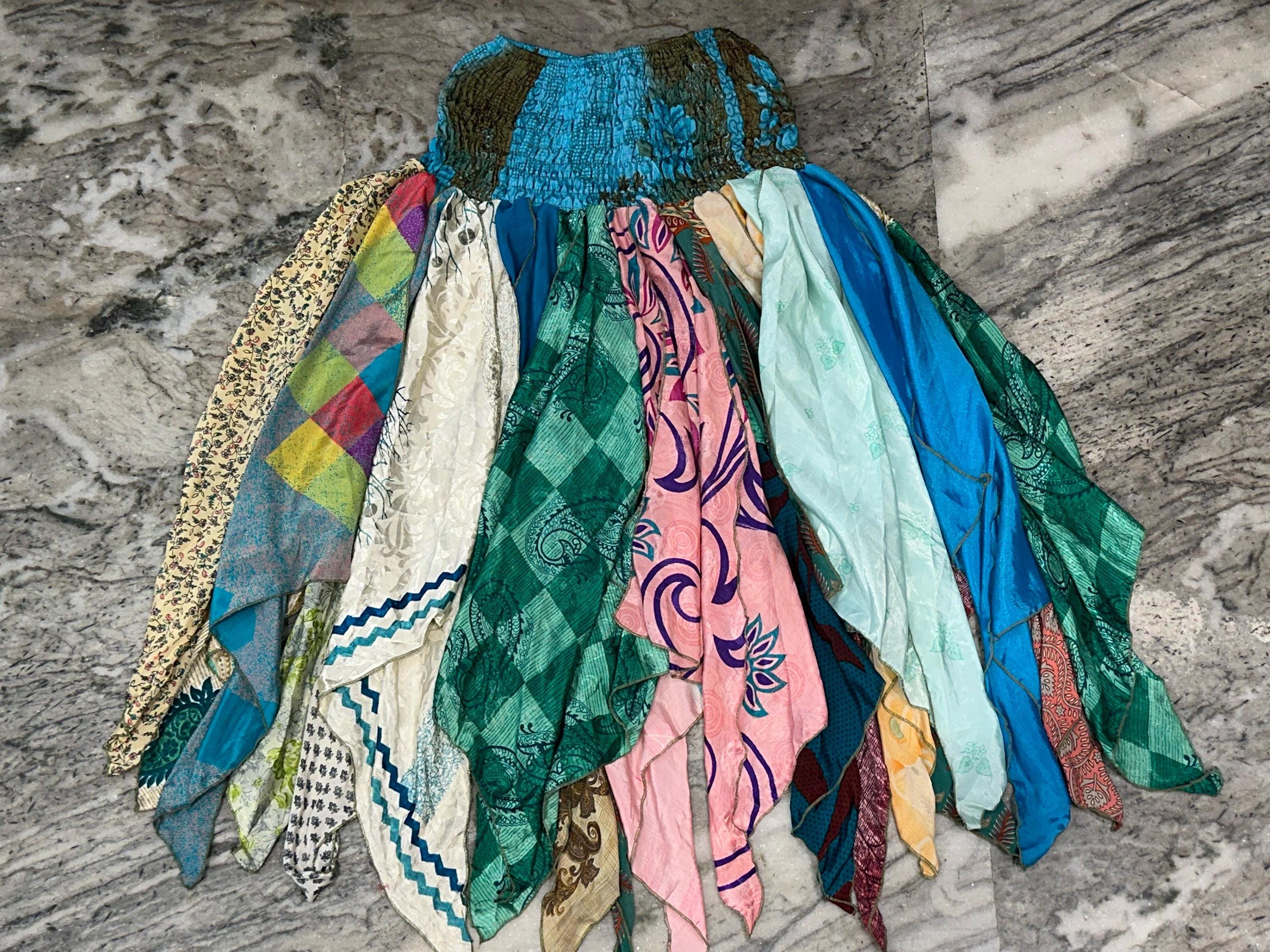 Yoli silk tuck skirt シルク100% Yoli silk tuck skirt シルク100%