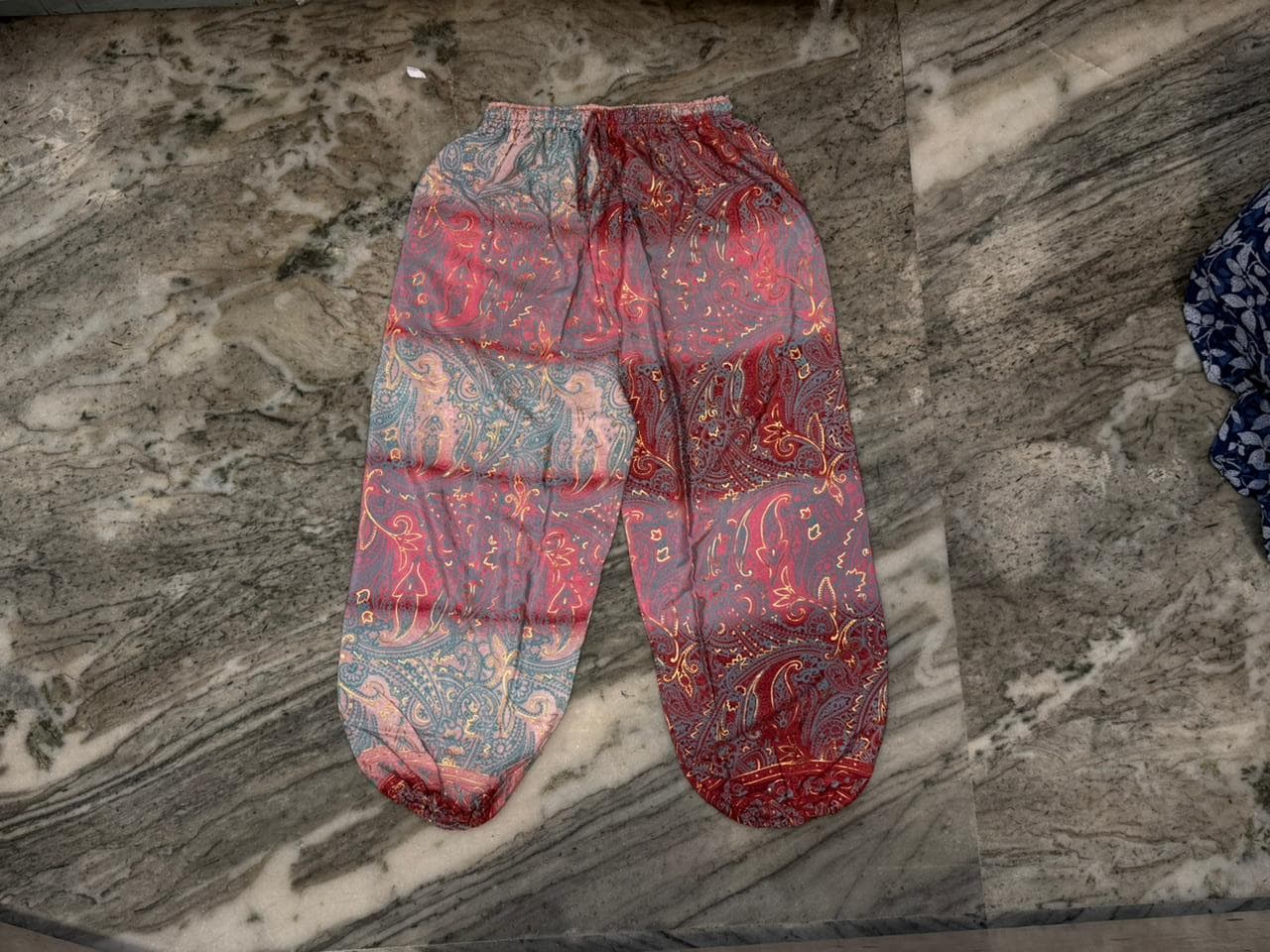 Handmade Silk Harem Pants: Bohemian Print Yoga Trousers - Etsy New 