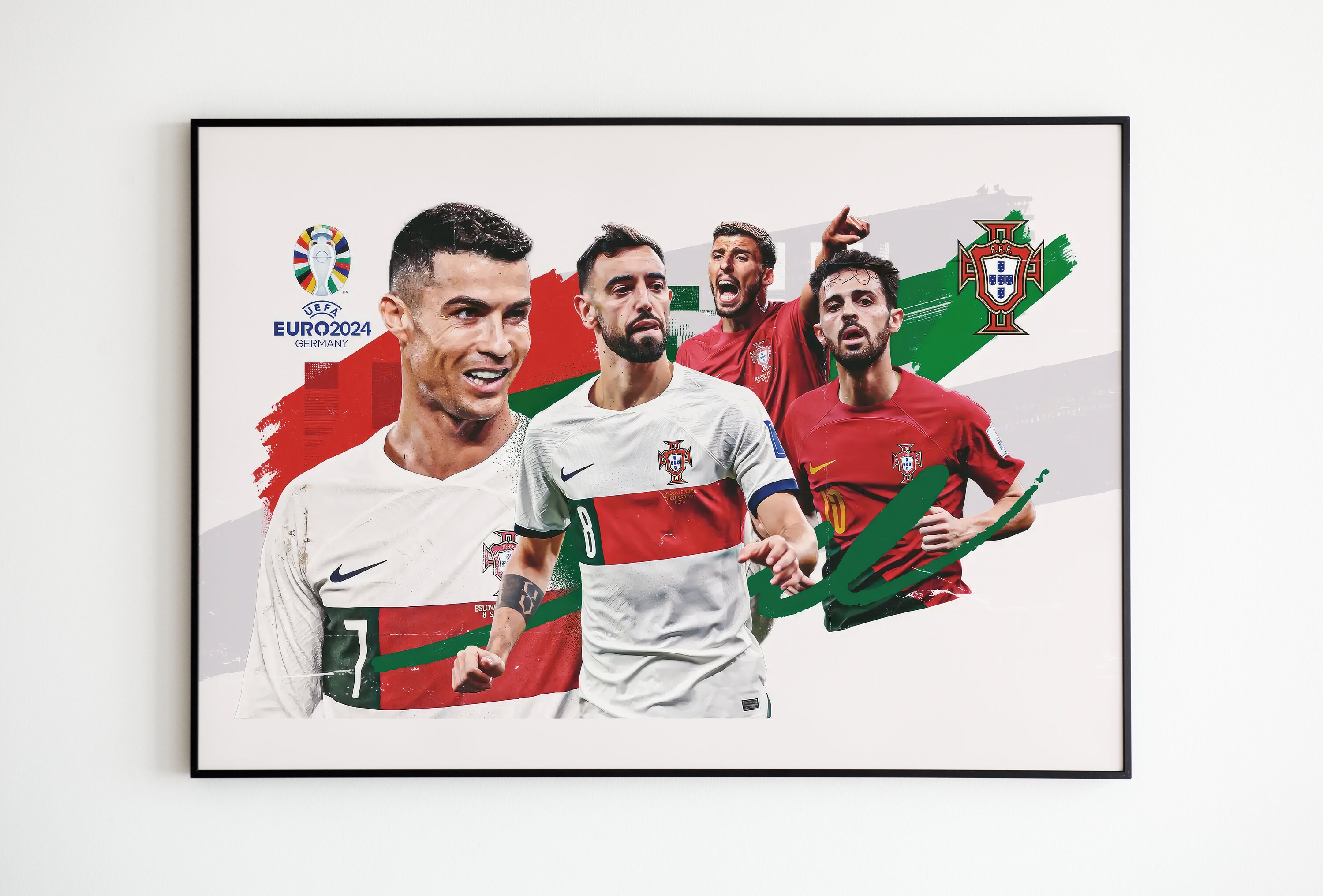 Volante Soccer Euro Copa 2024 Póster Template verloop.io