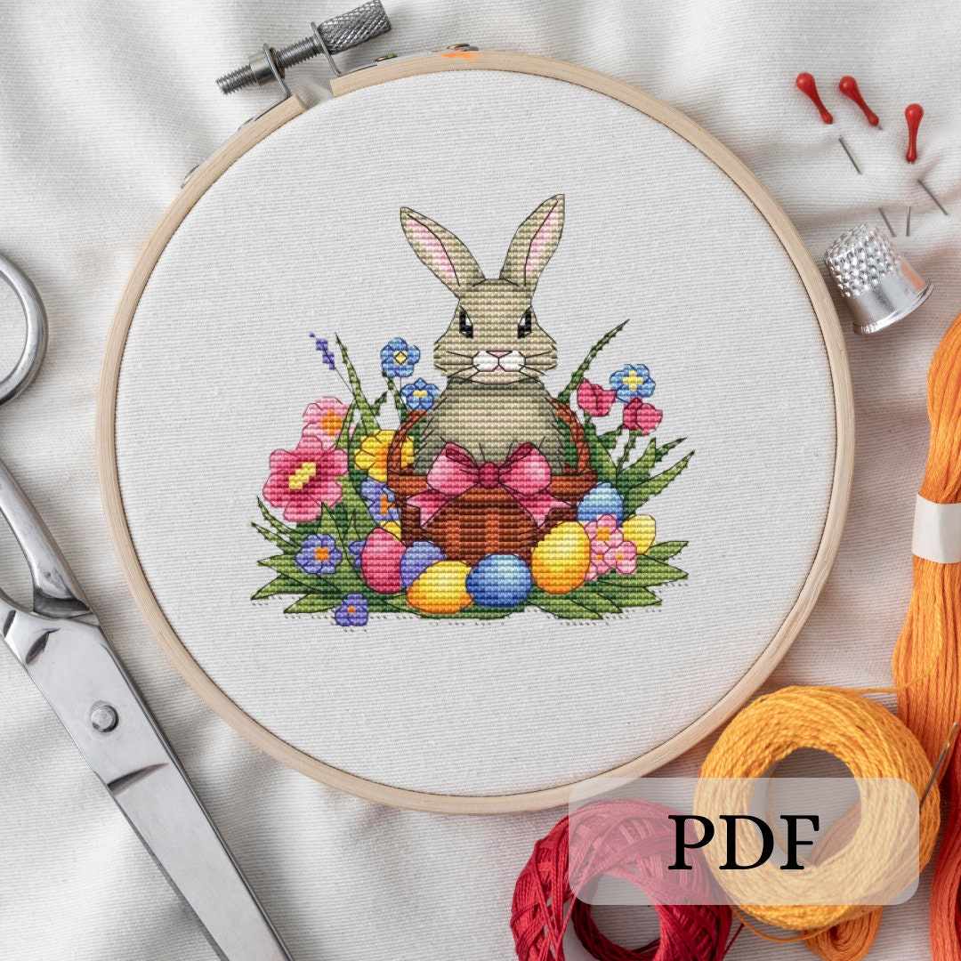 Easter Cross Stitch Pattern 