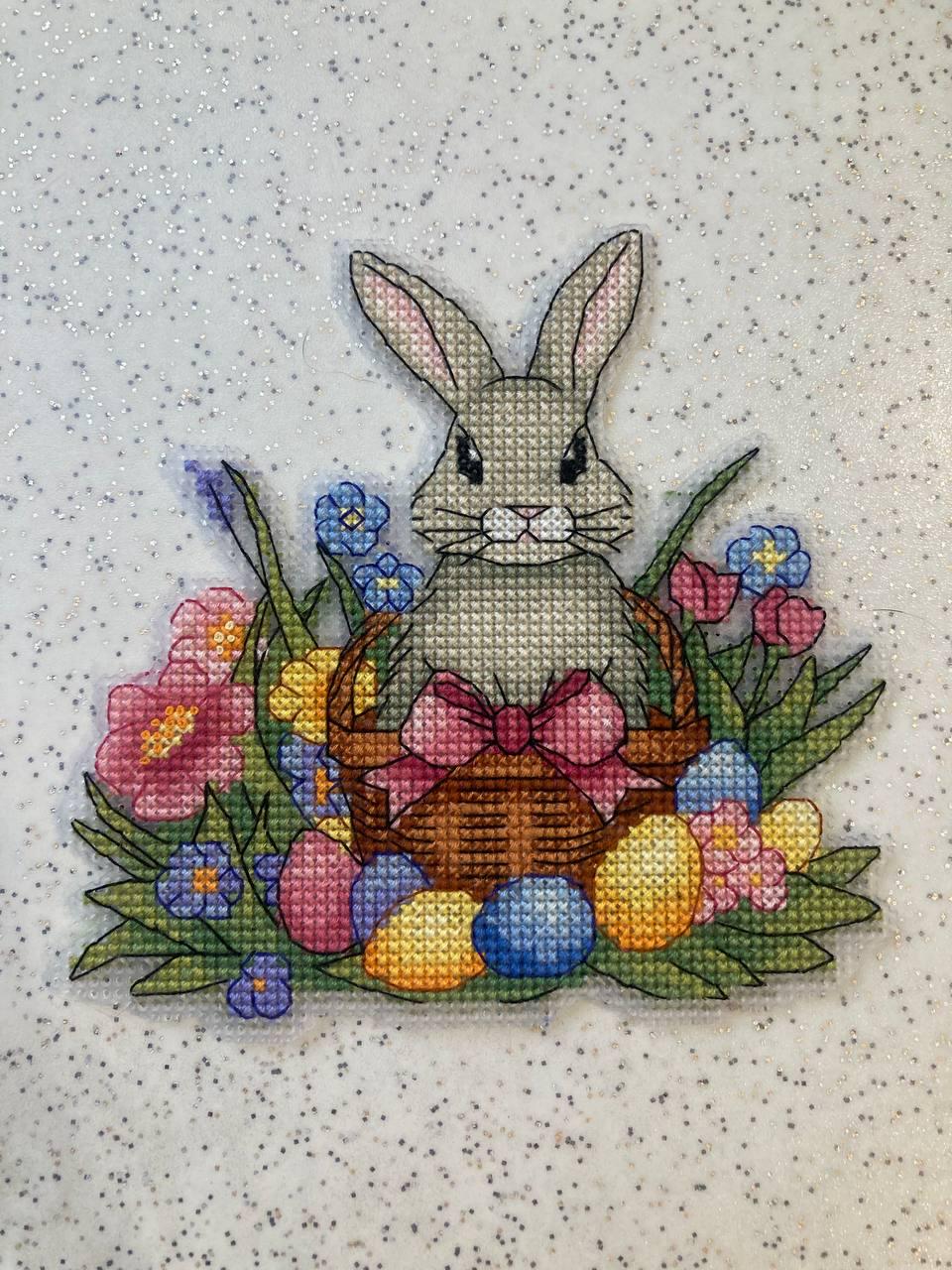 はやはやイースターページ Easter Cross Stitch Pattern 