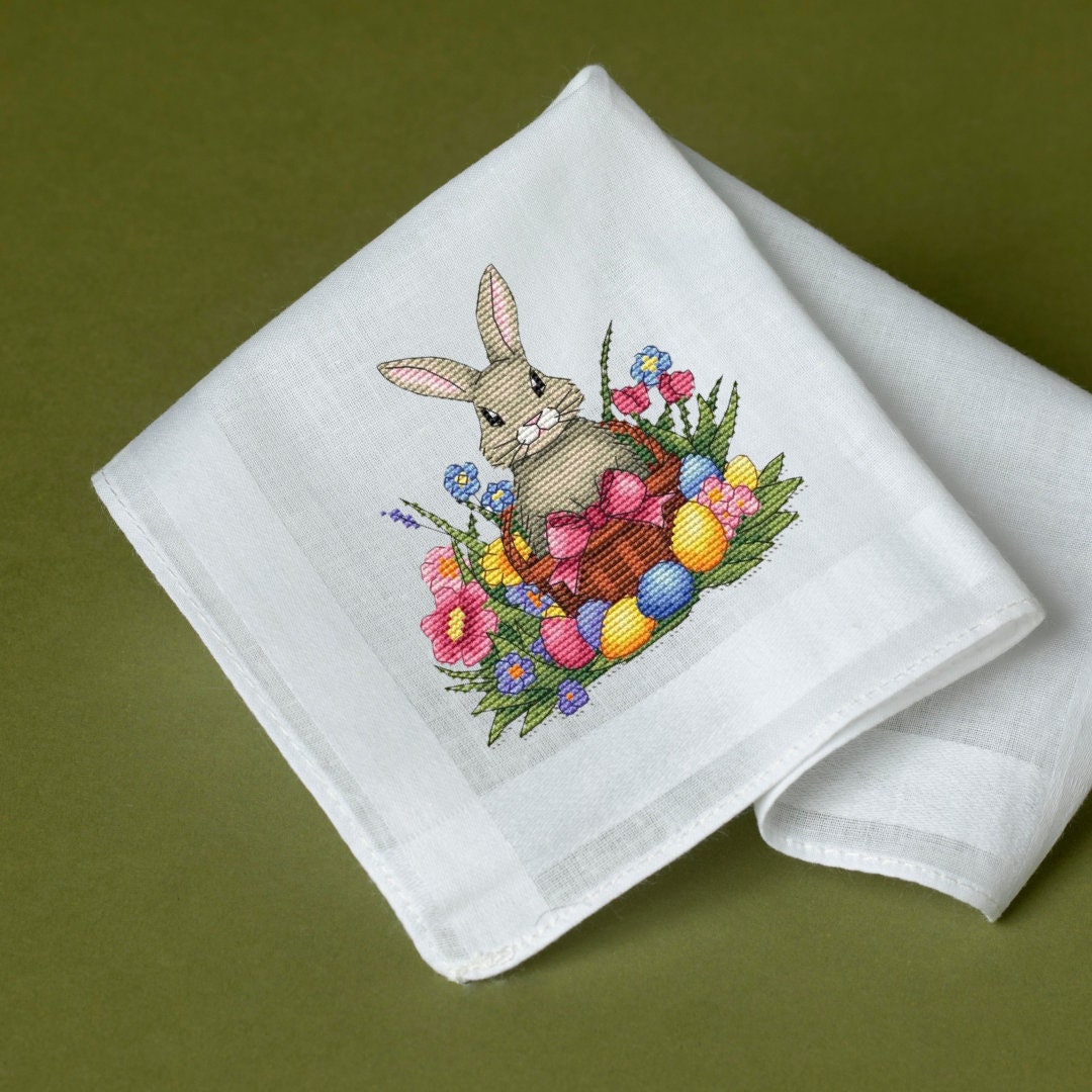 はやはやイースターページ Easter Cross Stitch Pattern 