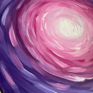 Energy picture 50 x 40 cm acrylic canvas unique