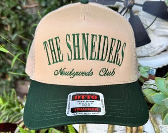 Custom Embroidered Mr And Mrs Hat, Personalized Wedding Baseball Cap With Date, Newlywed Honeymoon Gift, Matching Couple Hats, Wedding Party