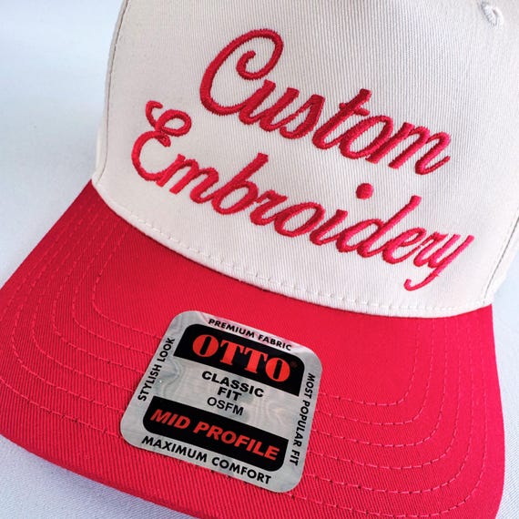 Custom Embroidered Hat, Personalized 5 Panel Baseball Cap, Custom Text Dad Hat, Bachelor Trip Hat, Gift for Him, Bride Hat, Mama Hat 31-069