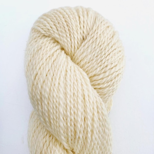 100% Romney Wool YARN - natural white