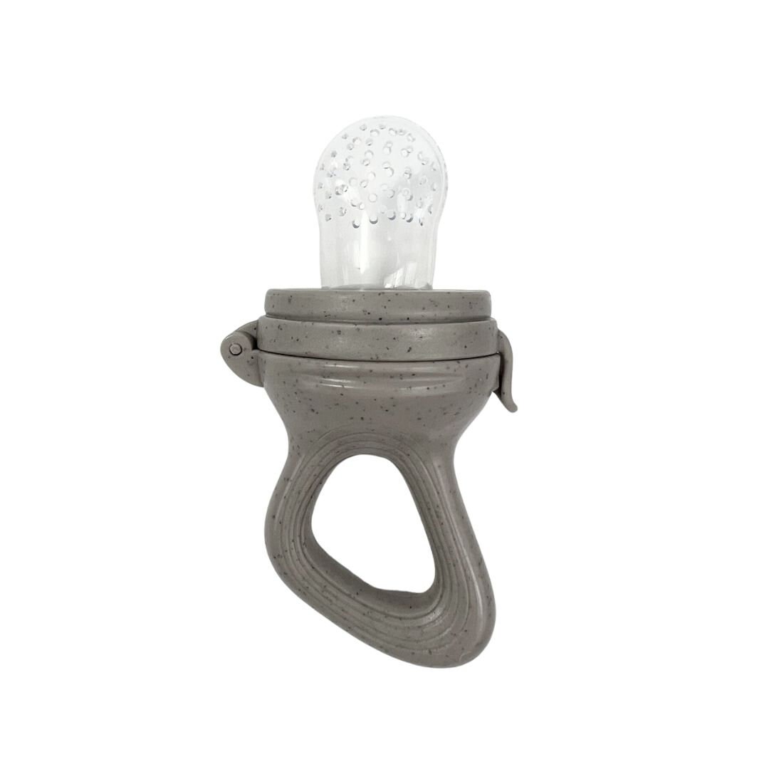 MumEZ Ciuccio Frutta Neonati - Alimentatore In Silicone Senza BPA Per Bebè Dai 4 Mesi, Allevia Il Dolore Alle Gengive, Include Stampi Per Ghiaccioli, Verde - 5