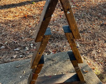 Rustic tree decor