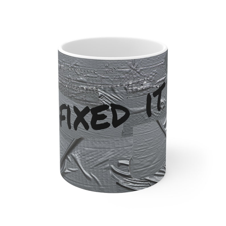Duct Tape Coffee Mug Mr. Fix It Coffee Cup Gifts for Dad Etsy