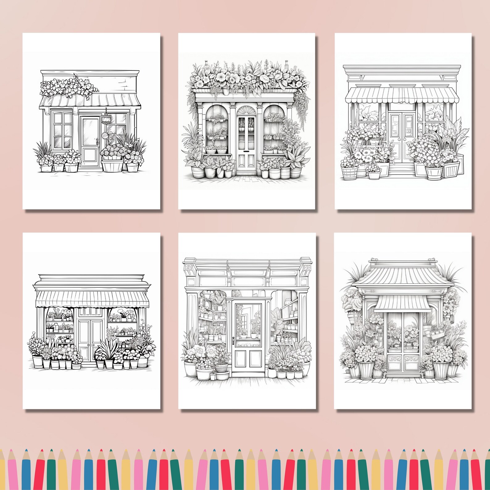 40 Flower Shop Coloring Pages - Il 1588xN.5784397793 T0ef
