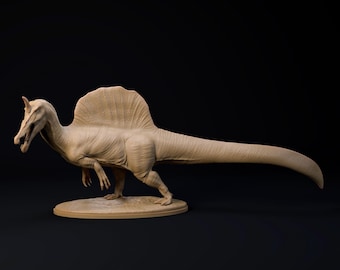 Spinosaurus Mirabilis: schaalmodel 1:35 - uitzonderlijk 3D-harsgedrukt miniatuurmodel