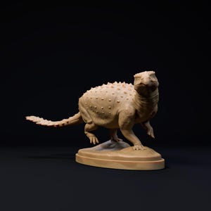Stegouros zu Fuß 1:35 Modell - Außergewöhnliche 3D Harz gedruckte Miniatur | Dinosaurier, TableTop Gaming, Jurassic, DND Kreatur