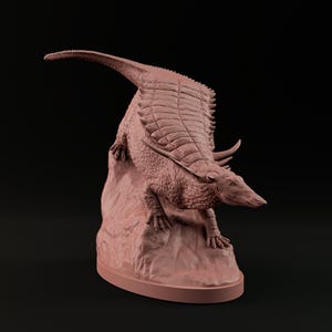 Desmatosuchus 1:35 Modell | Außergewöhnliche 3D Miniatur aus Resin | Dinosaurier, TableTop Gaming, Jurassic, DND Kreatur