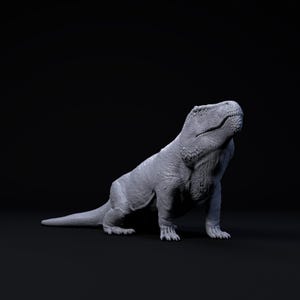 Erythrosuchus Ruhend 1:35 Modell - Außergewöhnliche 3D Harz Gedruckte Miniatur | Dinosaurier, TableTop Gaming, Jurassic, DND Kreatur