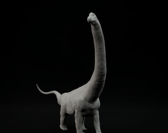 Argentinasaurus-model – 3D-geprinte harsminiatuur, gaming op tafel