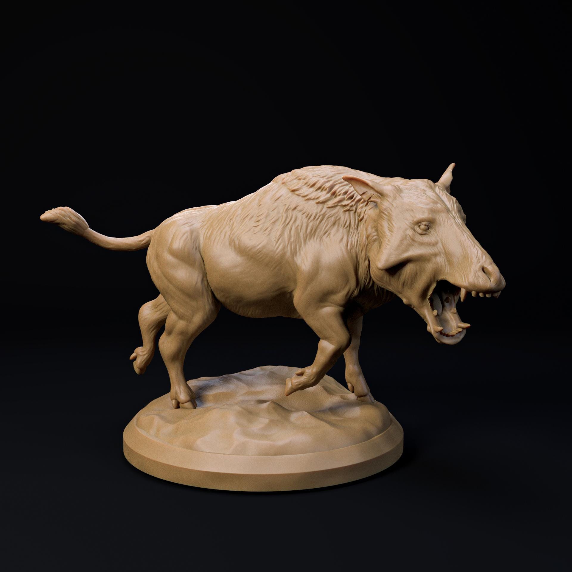 Archaeotherium 32mm Scale Model - Exceptional 3D Resin Printed ...