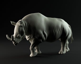 アルシノイテリウム ジッテリ - 未塗装 - ミニチュア ミュージアム