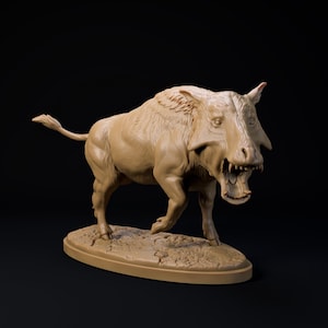 Archaeotherium 1:35 Modell - Außergewöhnliche 3D Miniatur aus Resin | Dinosaurier, TableTop Gaming, Jurassic, DND Kreatur