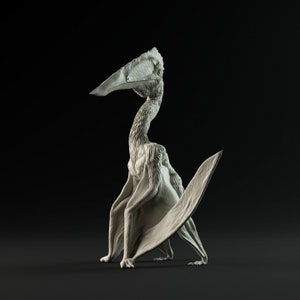 Hatzegopteryx Stehend 1:35 Maßstab - Außergewöhnliches 3D Harz gedrucktes Miniaturmodell | Dinosaurier, TableTop Gaming, Jurassic, DND Kreatur