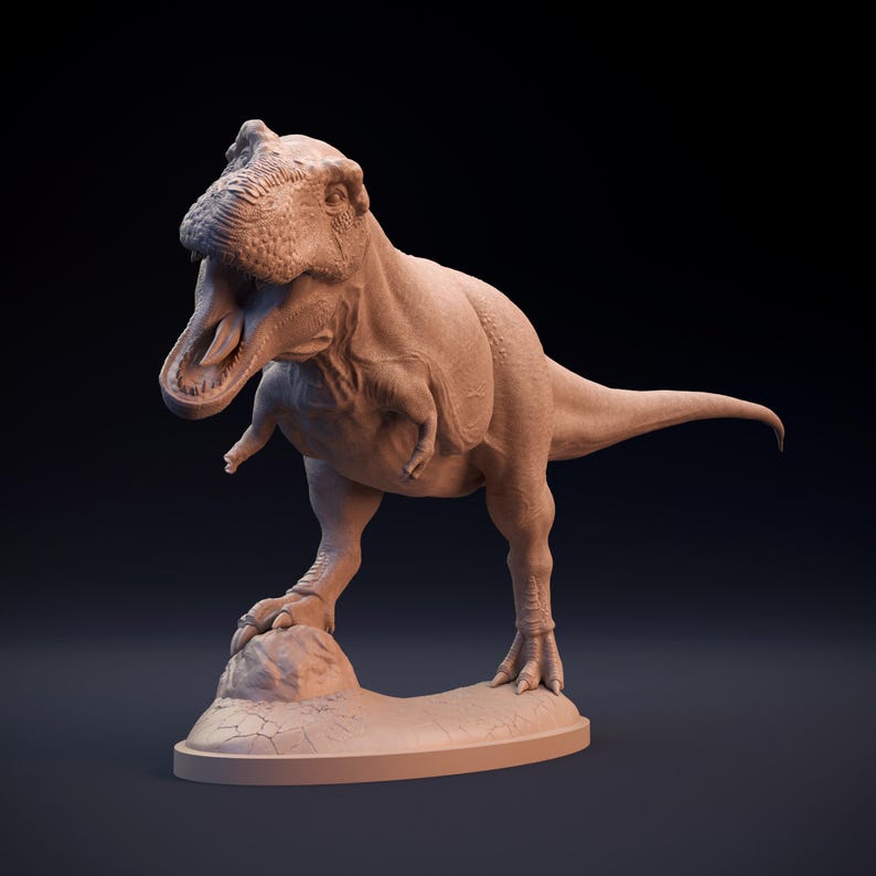 Tyrannosaurus Rex 1:35 Scale Model - Exceptional 3D Resin Printed ...