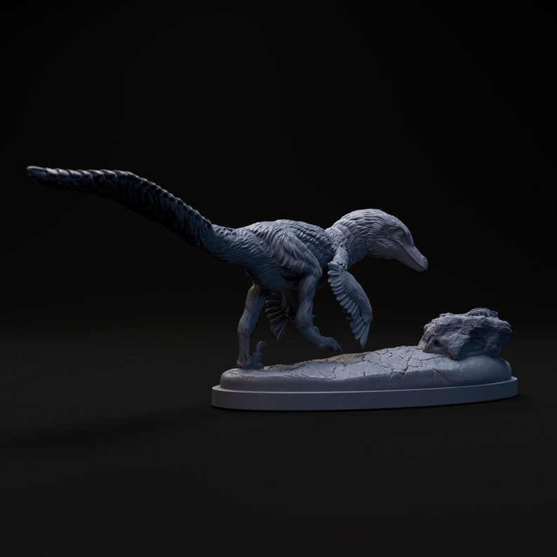 Velociraptor Encounter 1:20 Scale Exceptional 3D Resin Printed ...