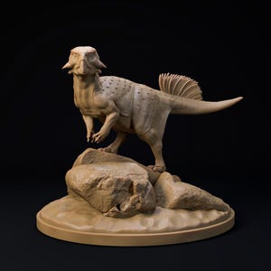 Psittacosaurus 1:20 Modell - Außergewöhnliche 3D Miniatur aus Resin | Dinosaurier, TableTop Gaming, Jurassic, DND Kreatur