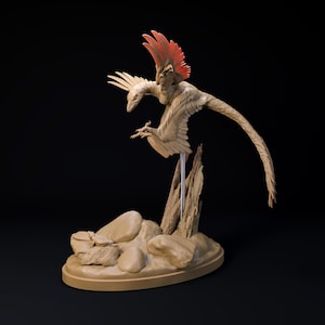 Microraptor Hunting 1:6 Scale Model - Exceptional 3D Resin Printed Miniature Model | Dinosaurs, TableTop Gaming, Jurassic