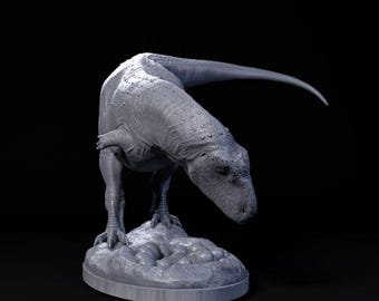 Harsmodel rajasaurus moedernest – 3D-geprinte dinosaurusminiatuur