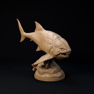 Dunkleosteus 1:35 Modell - Außergewöhnliche 3D Miniatur aus Resin | Dinosaurier, TableTop Gaming, Jurassic, DND Kreatur